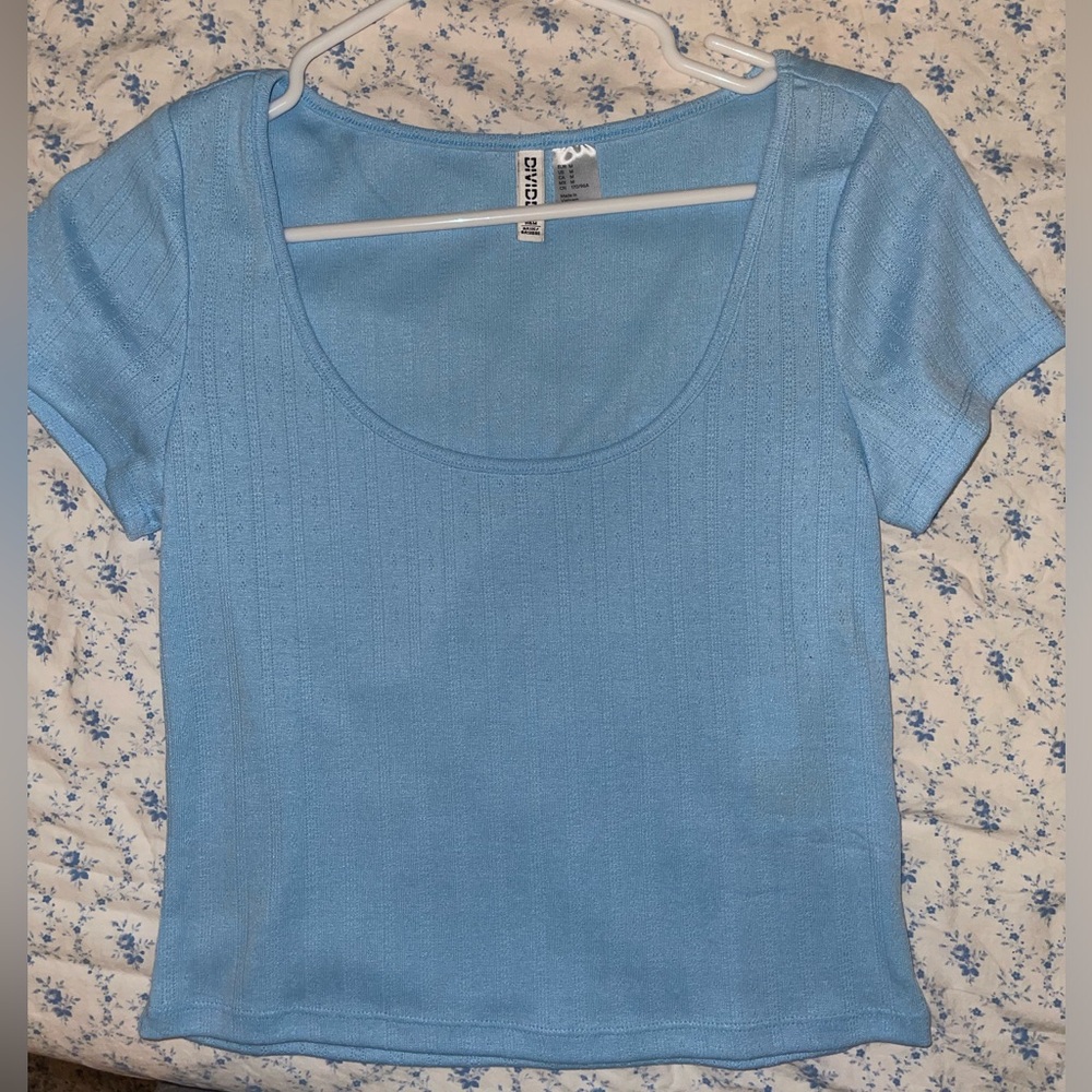 H&M square neck top